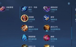 《吸血王者出装顺序攻略大全》（超详细攻略揭秘！你必须掌握的出装顺序秘籍！）