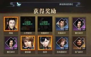 真三国无双霸强势武将搭配一览（打造最团，畅玩三国无双之路）