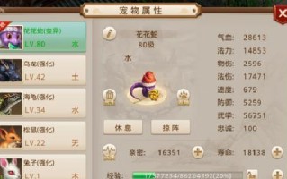 问道手游魔王宠物选择攻略（选择魔王宠物的关键，助你在问道手游中一路高歌猛进）