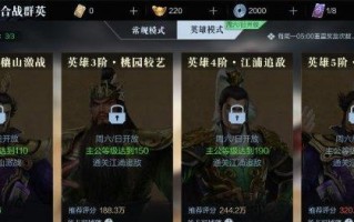 真三国无双霸强势武将搭配一览（打造无敌阵容，让你畅爽过关！）