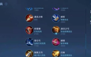 羿出装萌新攻略最新（教你一步步选择适合羿的装备，让你成为强力射手！）