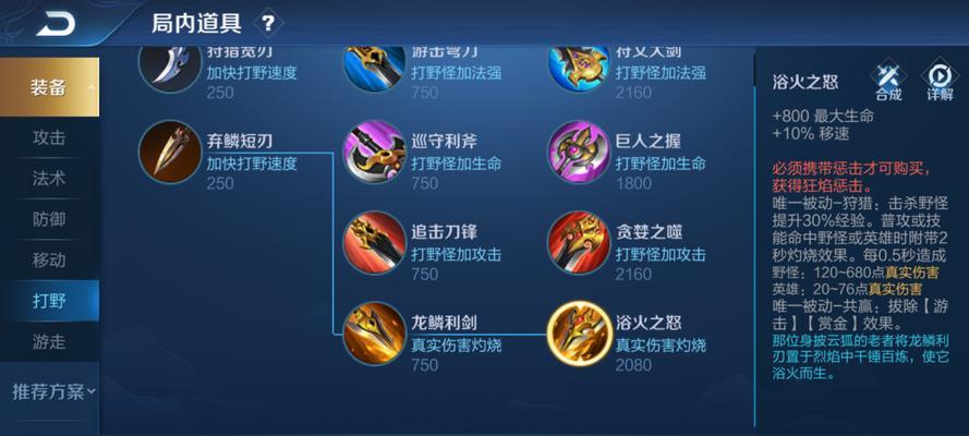 《兽王打野出装攻略大全》（提升胜率，成为顶尖兽王！）-第1张图片-游戏攻略港