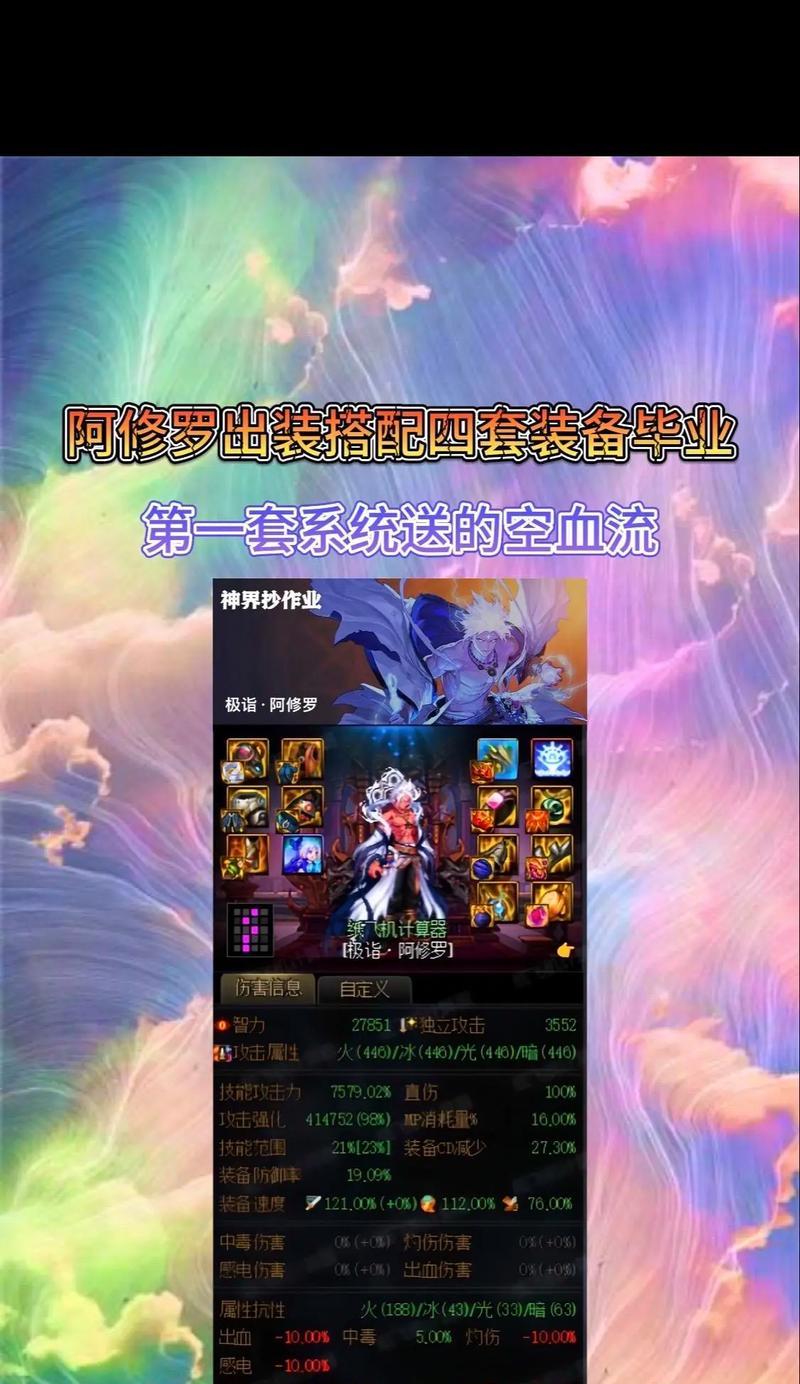 《DNF阿修罗75级装备全解析》（揭秘最强职业的装备奥秘，助你打造无敌之力！）-第1张图片-游戏攻略港